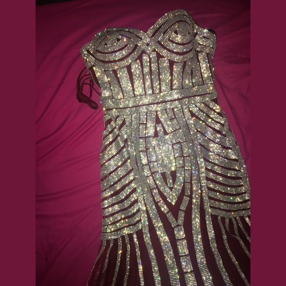 Diamond Sweetheart Mermaid Prom Dress - Picture 2 of 7